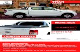 Artav Ford Ranger Titan brochure Stainless · CAB TITAN SPORTS BAR VHB3Z-99501A42-B COSMOS TONNEAU COVER T˜ SUPER CAB TITAN SPORTS BAR VHB3Z-99501A42-C ... INTEGRATION WITH BRANDING.