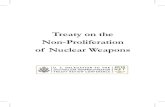 Treaty on the Non-Proliferation of Nuclear Weapons · ban the further acquisition and transfer of nuclear weapons. In 1965, the Geneva disarmament conference began consideration of