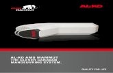 AL-KO AMS MAMMUT - Caravan Movers Online...AL-KO AMS Mammut can be fitted in front of the axle in the direction of travel, therefore protecting the drive units from stone chip damage.
