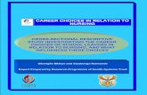 CAREER CHOICES IN RELATION TO NURSING Publications...Nursing Career Choice 1 Career Choices in Relation to Nursing: A Cross-Sectional Descriptive Study Investigating the Career Choices