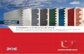 GENERAL CATALOGUE 2018 · 2018-09-13 · GENERAL CATALOGUE 2018 Façade coverings, roofing, metal slabs, Rheinzink, metal systems and accessories, fixings, smoke vents and insulators.