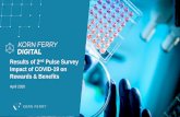 Results of 2nd Pulse Survey Impact of COVID-19 on Rewards ... April 2020.pdfKorn Ferry conducted a second pulse survey to understand the impact of COVID-19 on business and human capital