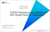 STP353: Bearbeitung von Lieferavis mit SNC (Supply Network ... · SNC (Supply Network Collaboration) 2 In diesem Kurs wird die Erstellung und Verwaltung von Lieferavis (Advance Shipping