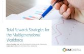 ST Total Rewards Strategies for the Multigenerational Workforce · 2019-07-12 · Total Rewards Strategies for the Multigenerational Workforce STACY STRAUSER, CCP, DIR. COMPENSATION