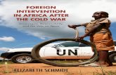 Foreign Intervention in Africa - Ohio University Press€¦ · 12.1 The United States in Africa, 2018 330 ... 11.3 Chadian army soldiers participate in Operation Serval and AFISMA