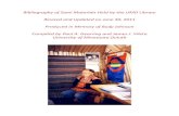 Bibliography of Sami Materials Held by the UMD Library ...jvileta/sami/Saami Revised... · The Sami – an Indigenous People in Sweden Kiruna: Sami Parliament, 2005 *DL641.L35 S344