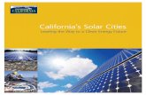 California’s Solar Cities6 California’s Solar Cities Policy Recommendations To build a million solar roofs in ten years, all levels of government must embrace this promising clean