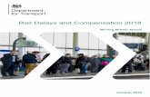Rail Delays and Compensation Report 2018 - gov.uk · Rail Delays and Compensation Report 2018 Page 5. was not worth the effort for the amount they would get back (31% of passengers).