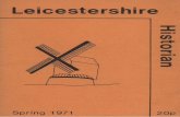 Leicestershire - le.ac.uk€¦ · house was one of great dignity, ... Leicestershire station on this branch still open. At Saxby, the first station was replaced by another in the