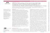 Efficacy and safety of the biosimilar ABP 501 compared ... · Cohen S, etfial. Clinical and epidemiological research