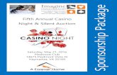 Fifth Annual Casino Night & Silent Auctionafh-docs.s3.amazonaws.com/Sponsor & Donor Package 2016 v4...Sponsorship Package Fifth Annual Casino Night & Silent Auction Saturday, May 21,