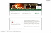 Fire Tests in Support of Tall Mass Timber Buildings · Fire Tests in Support of Tall Mass Timber Buildings –DES603 7 FIRE TEST PROTOCOLS Fire-exposed wood behavior • Wood chars