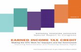 Taxpayer Advocate Service — Special Report to Congress ......We are pleased to present this special report on the Earned Income Tax Credit (EITC) . The EITC is a refundable tax credit