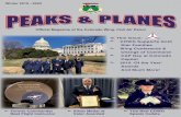 Pe ks & Planes · 2020-05-05 · Pe ks & Planes Winter 2019 - 2020 Official Magazine of the Colorado Wing, Civil Air Patrol In This Issue:, COWG Supports Gold Star Families, Wing