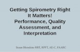 Getting Spirometry Right It Matters! Performance, Quality Assessment, and Interpretationaction.lung.org/site/DocServer/14110_Blonshine.pdf · Getting Spirometry Right It Matters!