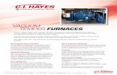 C.I. Hayes: Vacuum Temper Furnaces - Gasbarre · 2019-01-09 · The C.I. Hayes “VMH-T/R” Vacuum Temper Furnace is a vacuum purge inert atmosphere furnace that is designed to provide