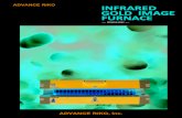 INFRARED GOLD IMAGE FURNACE · 2018-02-06 · The infrared gold image furnace is a radiation ... made tube, which the peak of the spectrum is approximately 1.15μm in the near infrared