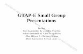 GTAP-E Small Group Presentations · GTAP-E •Includes greater energy sector detail •Tracks CO 2 emissions from combustion of fossil fuels, by region, source, and sector •Explicit