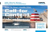 Water for Smart Liveable Cities Call for Content · The 2021 World Water Congress & Exhibition in Copenhagen, Denmark is designed to bring together over 10,000 water professionals