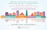 2018 ASCP Annual Meeting & Exhibitionexpo.jspargo.com/exhibitor/ascp18sponsorshipbrochure.pdf2018 ASCP Annual Meeting & Exhibition. November 1-4, 2018 Exhibit Dates: November 2-3,