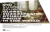 viu summer school global shakespeare: othello’s …...VIU Summer School Global Shakespeare: Othello’s Venice in the World July 6 - 11, 2020 Venice International University Scientific