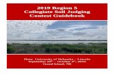 2019 Region 5 Soil Judging Contest Guidebook - Version 3 · Staff, 1993), Field Book for Describing and Sampling Soils v 3.0 (Schoeneberger et al., 2012), Keys to Soil Taxonomy 12th