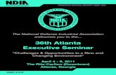 36th Atlanta Executive Seminar · 2017-05-19 · 36TH ATLANTA EXECUTIVE SEMINAR Tuesday, April 5, 2011 cont. 3:15 PM BREAK 3:30 PM Contracting Challenges Panel Chair: Mr. Jeffrey