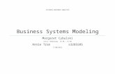 Business Systems Modeling€¦ · Web view1 ISYS1051 Business analysis Business Systems Modeling Margaret Cybulski Class: Wednesday 13.30 – 15.30 Annie Tran s3285585 17/08/2011