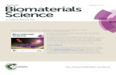 View Article Online Biomaterials · 2019-12-11 · biomaterials have focused on cell transplantation strategies. Nevertheless, searching in several clinical trial databases (using
