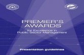 Presentation guidelines - Public Sector Commission · Presentation guidelines Some other practices to consider are to: leave space between paragraphs use bold font for headings only