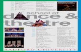 dance season - Radford University...Dec. 11, 7:30 p.m. Paradigm Shift: An Evening of Women’s Work March 19, 7:30 p.m. Student Choreography Showcase April 22–23, 7:30 p.m. d a n