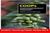 Working paper on global cooperative experiences and lessons for … · 2017-10-16 · 1 ECSECC Working Paper No 2 2009 International Cooperative Experiences and Lessons for the Eastern