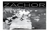 ZACHOR - Vancouver Holocaust Education Centre · photographs, identification documents, letters and postcards. Students learn about local survivors of the Shoah who have been volunteers