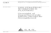 GAO-13-65, DHS STRATEGIC WORKFORCE …Strategic workforce planning focuses on developing long-term strategies for acquiring, developing, and retaining an organization’s total workforce,