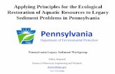 Applying Principles for the Ecological Restoration of Aquatic Resources … · 2017-08-01 · Principles for the Ecological Restoration of Aquatic Resources (EPA841-F-00-003) US Environmental
