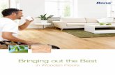 in Wooden Floors Bona/Bona Company...Wooden floors are unique by enhancing the personality of a room, but design is more than the appearance of the floor. It’s about the interaction