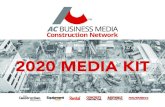 2020 MEDIA KIT€¦ · concrete, and other concrete contractors, including decorative and polished concrete contractors, government (city, county, DOT, FAA) and others allied to the