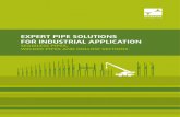 EXPERT PIPE SOLUTIONS FOR INDUSTRIAL APPLICATION · 2014-11-17 · expert pipe solutions for industrial application seamless pipes, welded pipes and hollow sections. content seamless