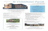 St. Columbanus Parish · 15/10/2017  · St. Columbanus Parish 122 Oregon Road Cortlandt Manor, NY 10567 St. Columbanus Church and Rectory Rev. Pratap Reddy Gatla MHM, Parochial Vicar