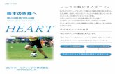 HEART - XEBIO...HEART 証券コード：8281 株主の皆様へ こころを動かすスポーツ。私たちゼビオグループはスポーツの魅力と可能性を最大限に引き出し、
