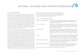 naTural, culTural anD hisToric resourcesCultural,HistoricResources.pdfch 5 / naTural, culTural, anD hisToric resources / 79 resources. Restored wetlands can offer significant protection