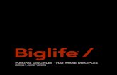 MAKING DISCIPLES THAT MAKE DISCIPLES · 2019-11-20 · New Testament by making disciples since that includes teaching them to obey all He commanded. Spiritual families of people who