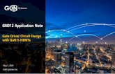 GN012 Application Note - GaN Systems · - PC Power Supplies - Appliances - LED Drivers. NCP1615 / NCP1616. 700V, critical conduction mode operation . ... for low voltage or low power