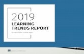 LEARNING TRENDS REPORT - TiER1 Performance · right direction. We’re now seeing major companies such as Walmart and Verizon introduce VR into their training programs, but widespread