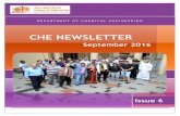 CHE NEWSLETTER - Qatar University · CHE NEWSLETTER ChemE Car Competition (April 23, 2016) ... The Poster Presentation and Competition session represent the strong commitment of our