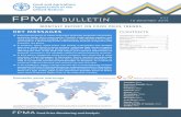 FPMA Bulletin #11. 10 December 2015 · 2017-11-28 · 2 Food Price Monitoring and Analysis 10 December 2015 for more information visit the fPMa website here INTeRNaTIONaL CeReaL PRICes