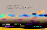 The London · 2017-09-04 · The London Child Sexual Exploitation Operating Protocol 3 Contents Abbreviations 4 1. Introduction 6 2. Definitions 8 3. Types of Child Sexual Exploitation
