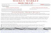 WEEKLY MARKET ROUND-UP - jmmb.com Research Docume… · WEEKLY MARKET ROUND-UP A ll information contained herein is obtained by JMMB ® Investment Research from sources believed by