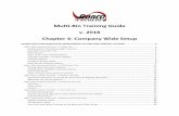 Multi-Bin Training Guide v. 2018 Chapter 4: Company Wide Setup€¦ · Chapter 4: Scanco Multi-Bin Company Wide Setup - 3 - SCANCO MULTI-BIN WAREHOUSE MANAGEMENT OPTIONS (MB COMPANY