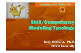 Skill/C t Skill/Competency M d li g T l gModeling Typology€¦ · Skill/C t Skill/Competency M d li g T l gModeling Typology Kenji HIRATA,Kenji HIRATA, Ph.D. Ph.D. TOYO University.